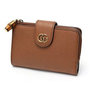 GUCCI Brown Bamboo Wallet
